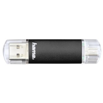 Hama Laeta Twin, 16GB unit flash USB USB Type-A / Micro-USB 3.2 Gen 1 (3.1 Gen 1) Nero