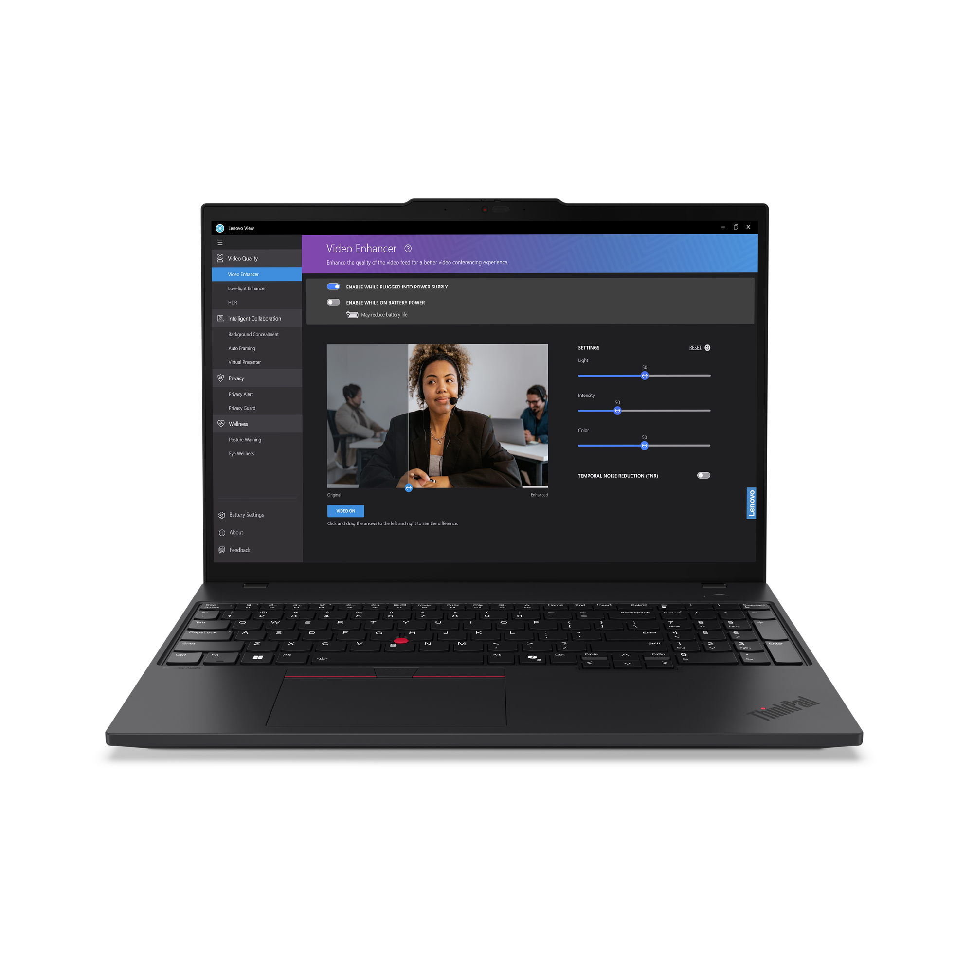 Lenovo ThinkPad T16 Intel Core Ultra 5 125U Computer portatile 40,6 cm (16) WUXGA 16 GB DDR5-SDRAM 512 GB SSD Wi-Fi 6E (802.11ax) Windows 11 Pro Nero