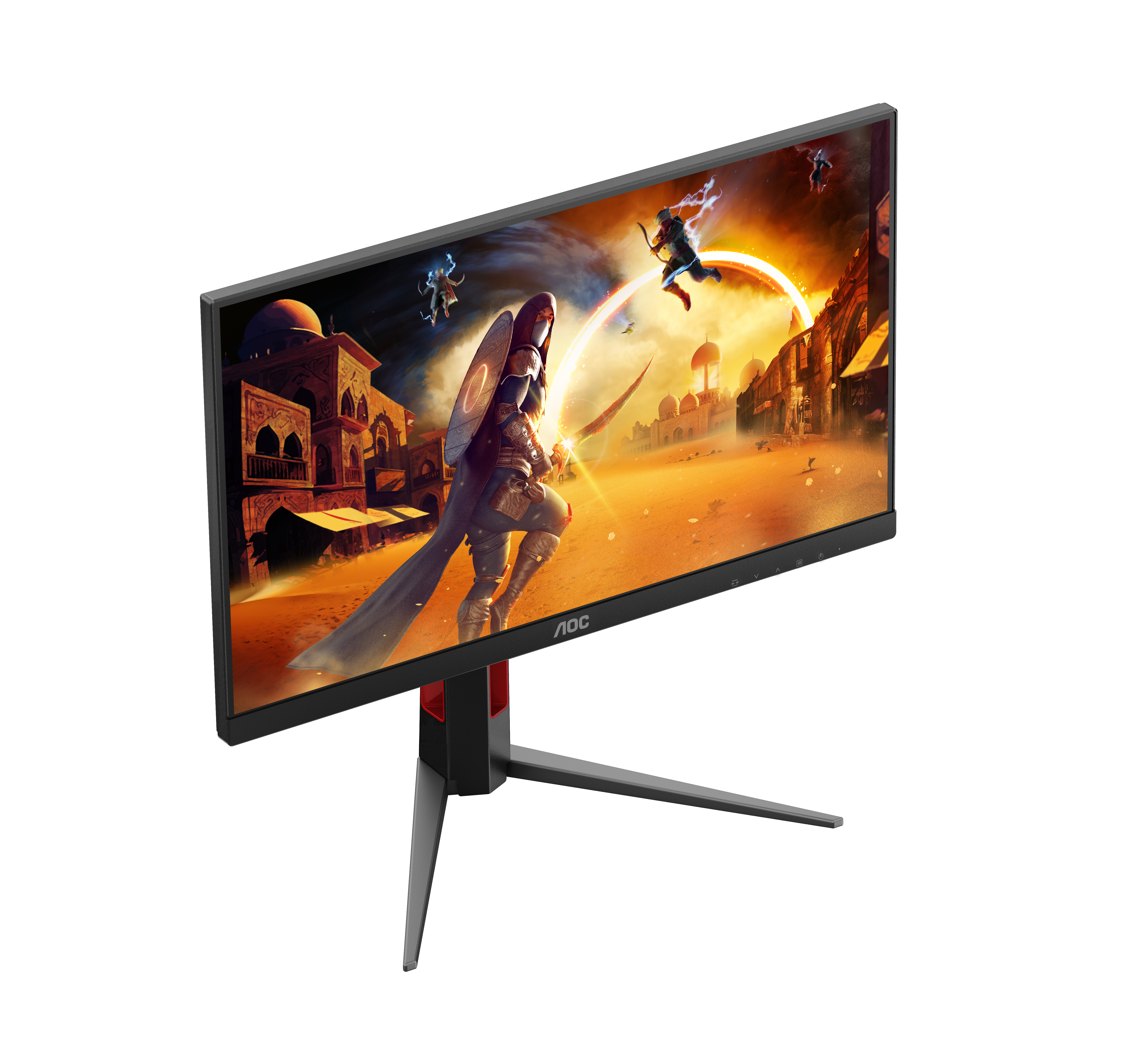 AOC G4 24G4HA computer monitor 60.5 cm (23.8) 1920 x 1080 pixels Full HD LED Black, Red