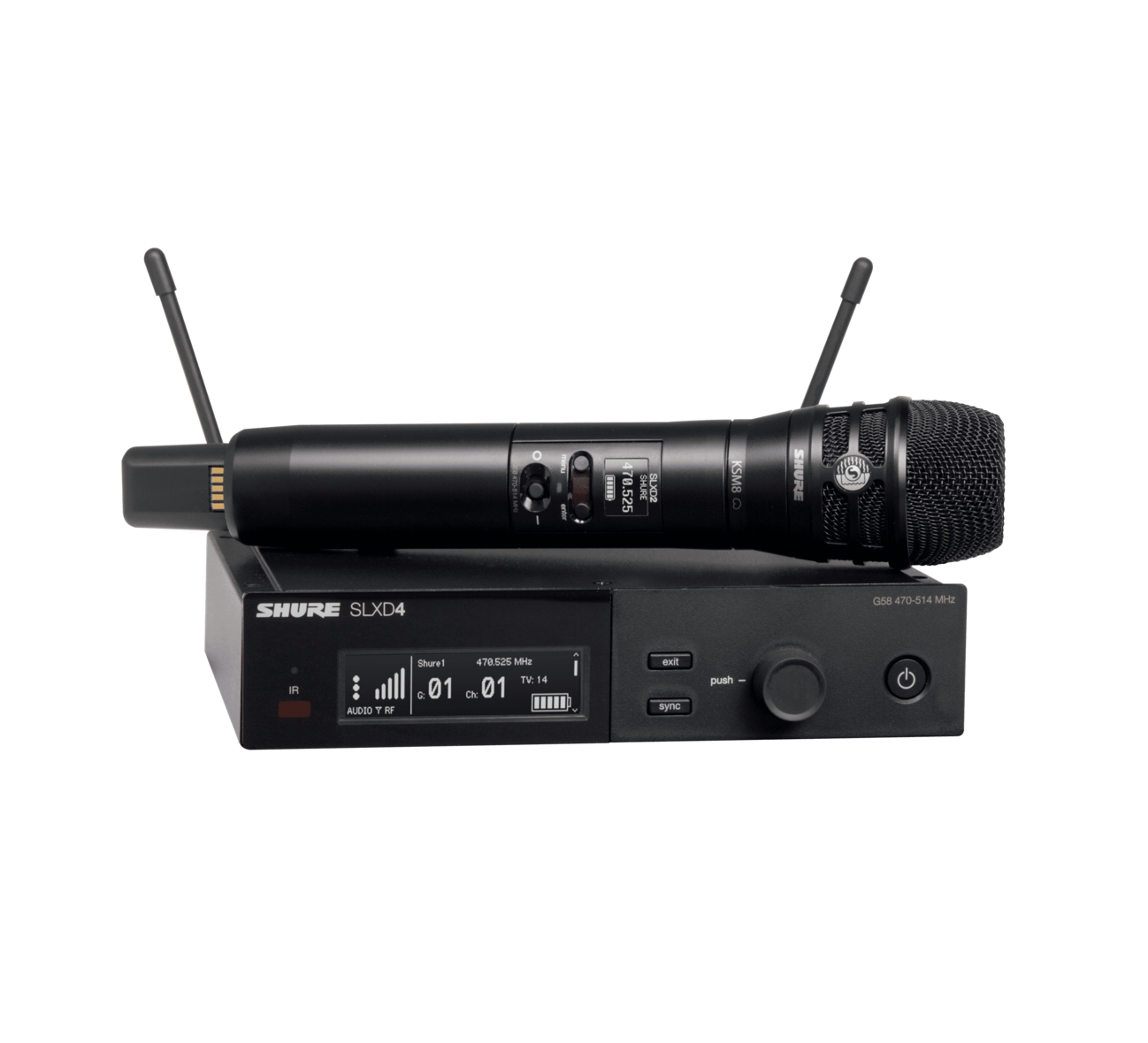 Shure SLXD24E/K8B-H56 sistema para micr�fono inal�mbrico