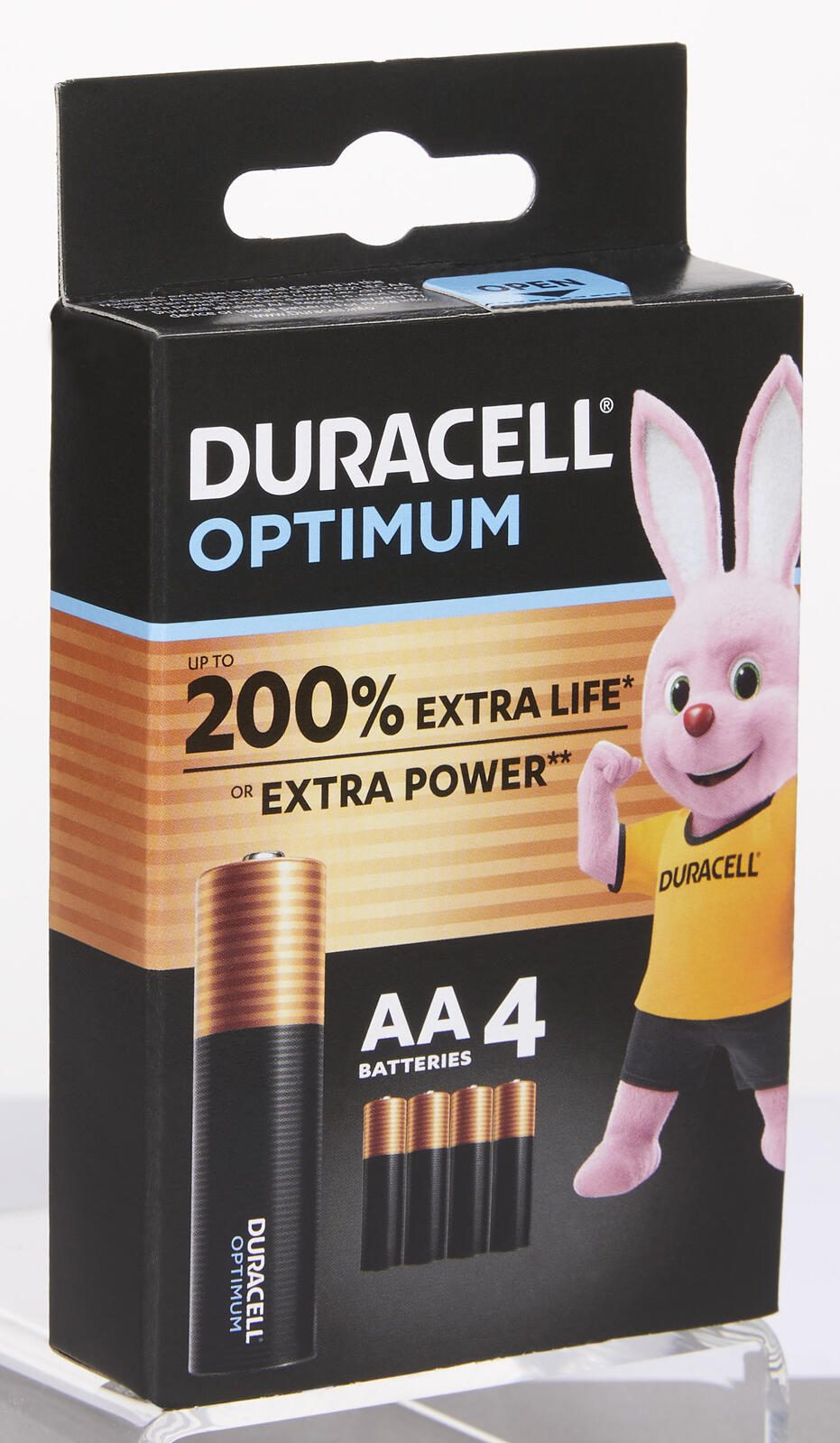 Duracell Alkaline batterij Optimum AA 4 pack - Batterie