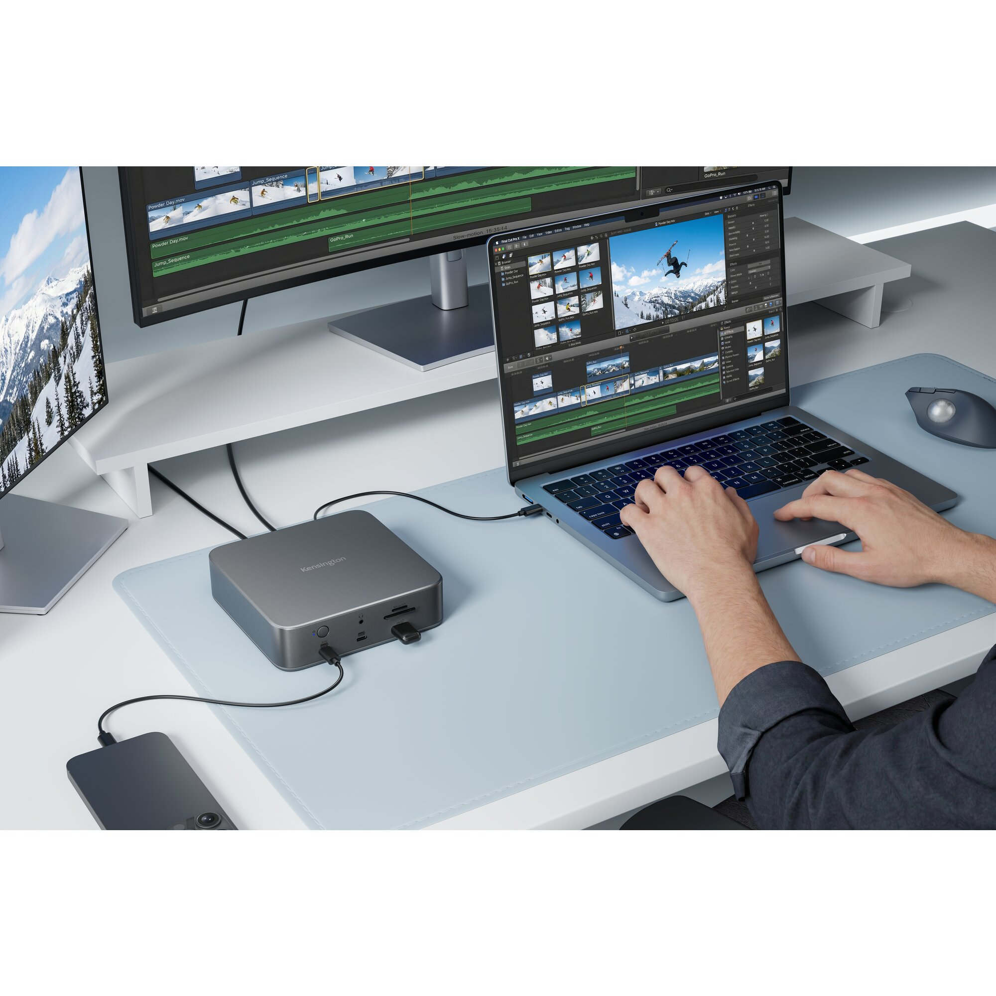 Kensington SD5010T5 EQ Station d accueil Thunderbolt 5 avec triple sortie vid�o 4K