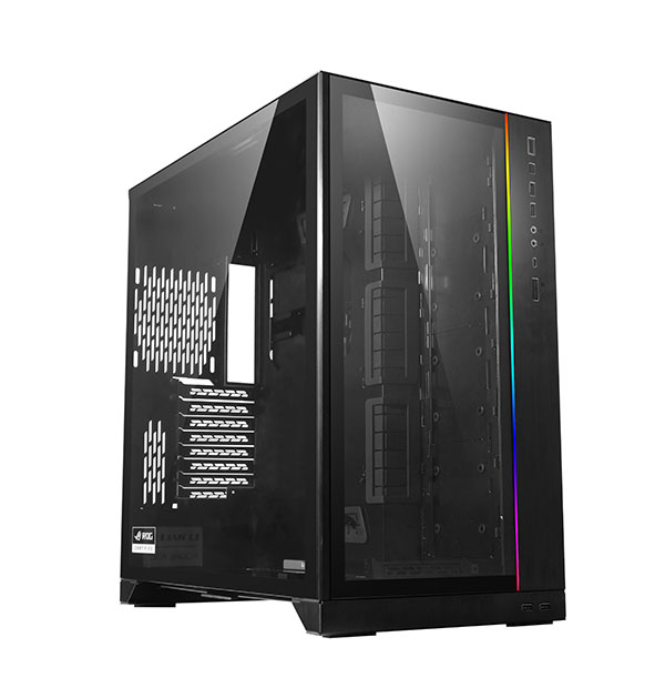 Lian Li PC-O11D XL ROG - ROG Certified Edition - Tower - E-ATX - Seitenteil mit Fenster (gehrtetes Glas)