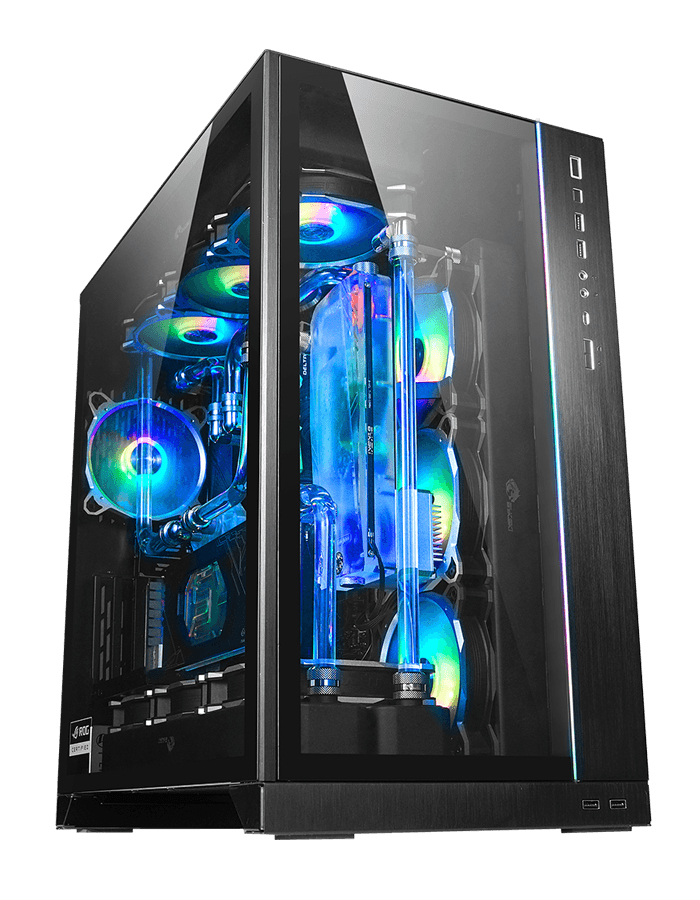 Lian Li PC-O11D XL ROG - ROG Certified Edition - Tower - E-ATX - Seitenteil mit Fenster (gehrtetes Glas)