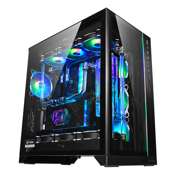 Lian Li PC-O11D XL ROG - ROG Certified Edition - Tower - E-ATX - Seitenteil mit Fenster (gehrtetes Glas)