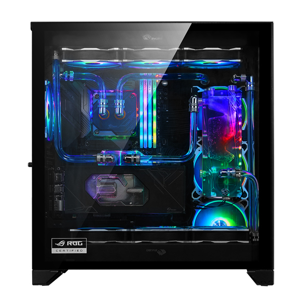 Lian Li PC-O11D XL ROG - ROG Certified Edition - Tower - E-ATX - Seitenteil mit Fenster (gehrtetes Glas)