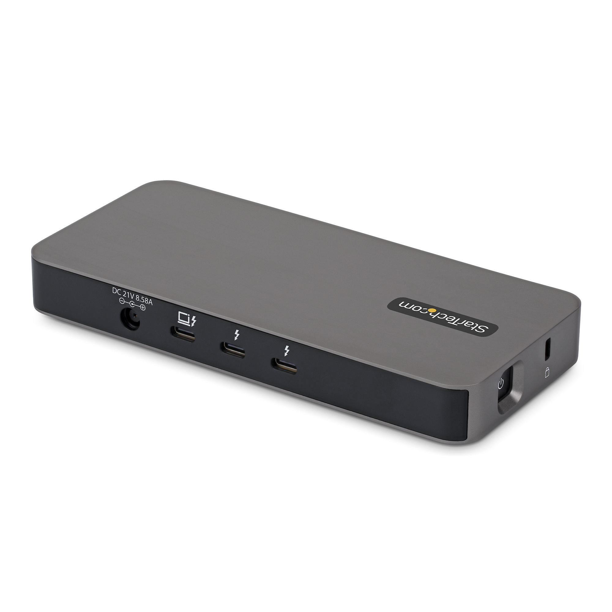 StarTech.com 4-Port Thunderbolt 5 Hub with Thunderbolt Share KVM, 80/120Gbps, 8K Multi-Display, 140W PD, USB-A 10Gbps, TB4 & USB4, MacBook M4 Pro M4 Max M5