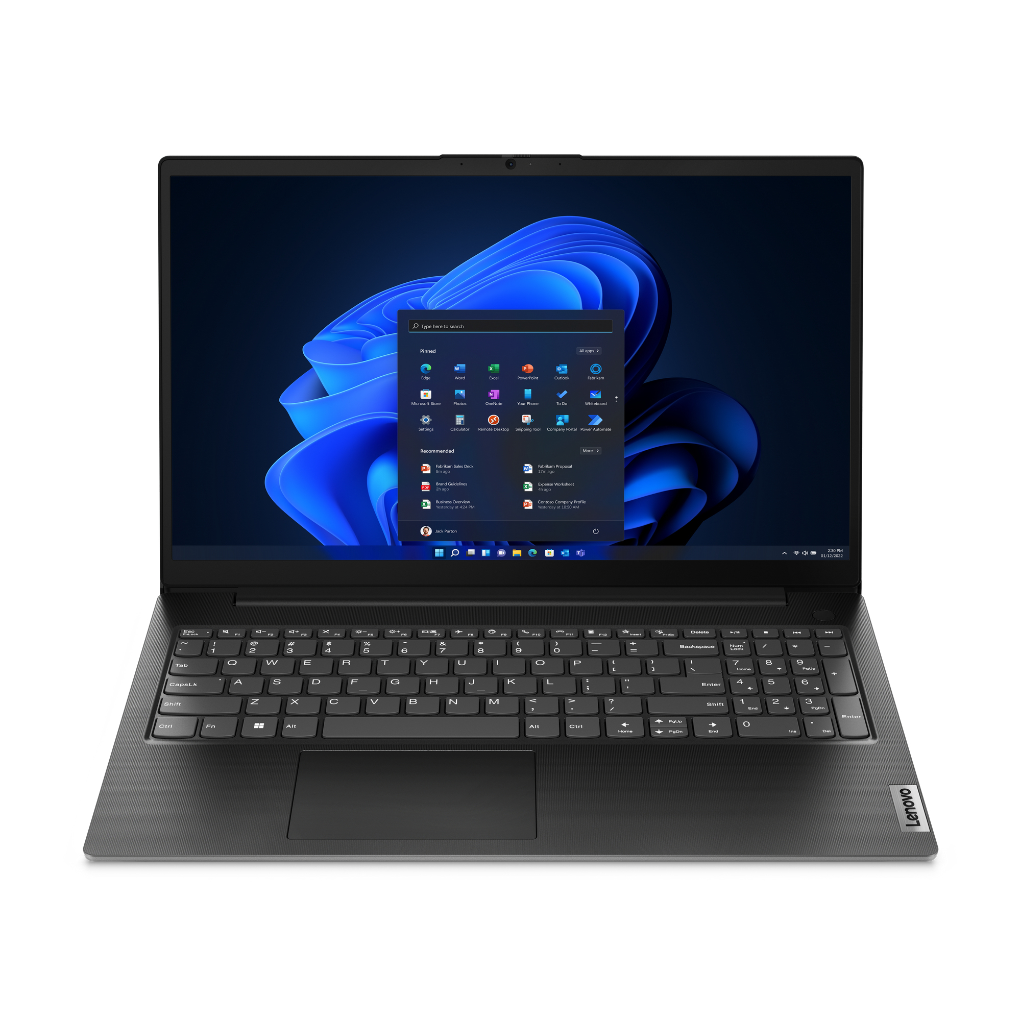 Lenovo V15 G4 AMN AMD Ryzen 5 7520U Port�til 39,6 cm (15.6) Full HD 16 GB LPDDR5-SDRAM 256 GB SSD Wi-Fi 6 (802.11ax) Windows 11 Pro Alem�n Negro