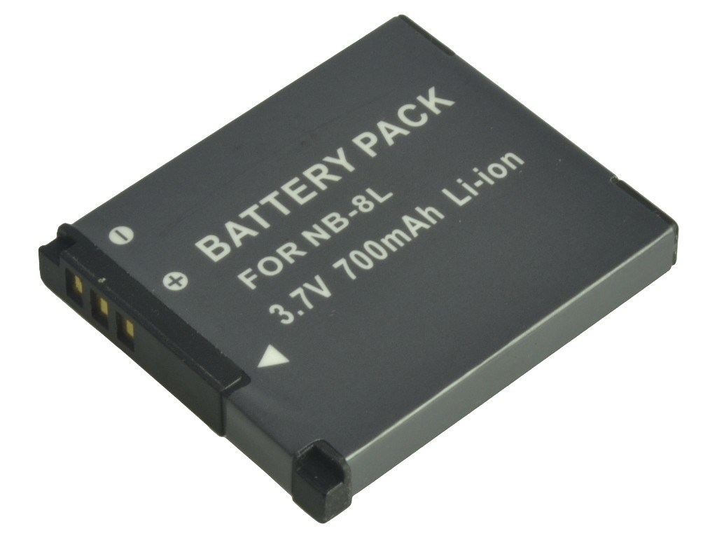 2-power Digital Camera Battery 3.7V 700mAh