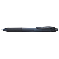 Pentel Energel X 1.0 Stylo  bille retractable avec clip Noir 1 pice(s)