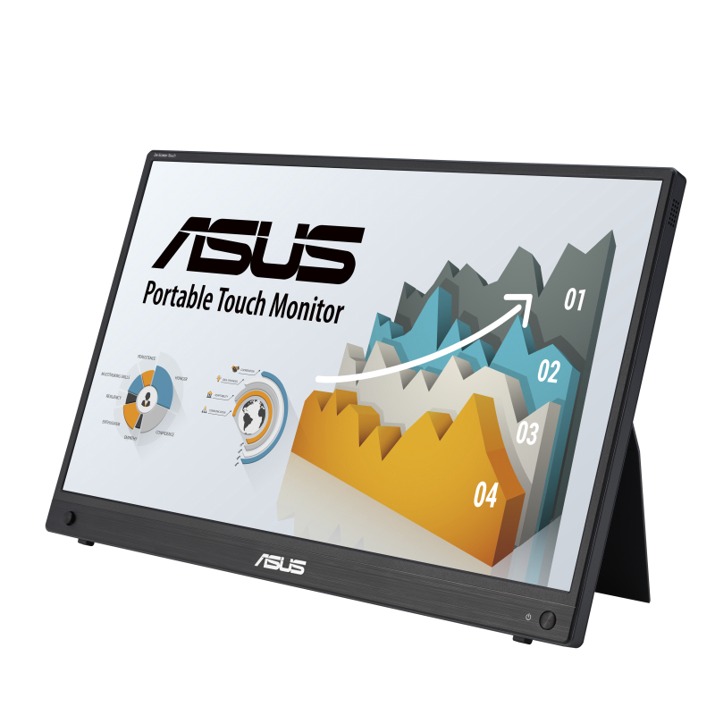 ASUS ZenScreen MB16AHT 39.6 cm (15.6) 1920 x 1080 pixels Full HD Touchscreen Black
