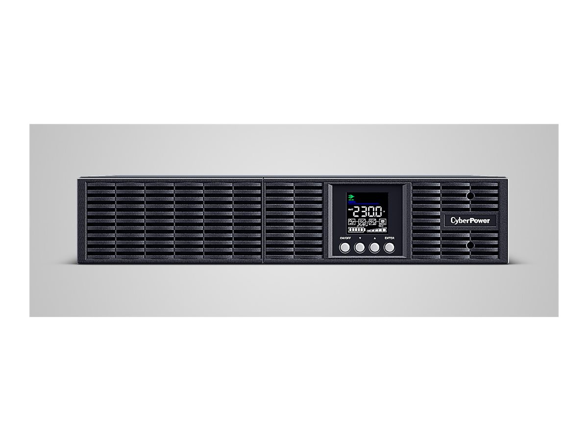 CyberPower OLS1500ERT2UA-B uninterruptible power supply (UPS) Double-conversion (Online) 1.5 kVA 1350 W 8 AC outlet(s)