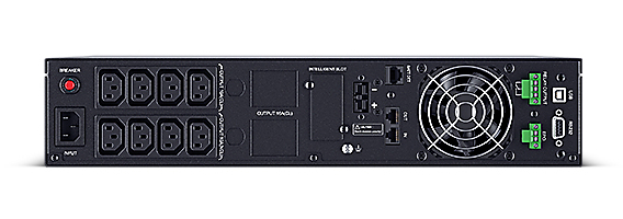 CyberPower OLS1500ERT2UA-B uninterruptible power supply (UPS) Double-conversion (Online) 1.5 kVA 1350 W 8 AC outlet(s)