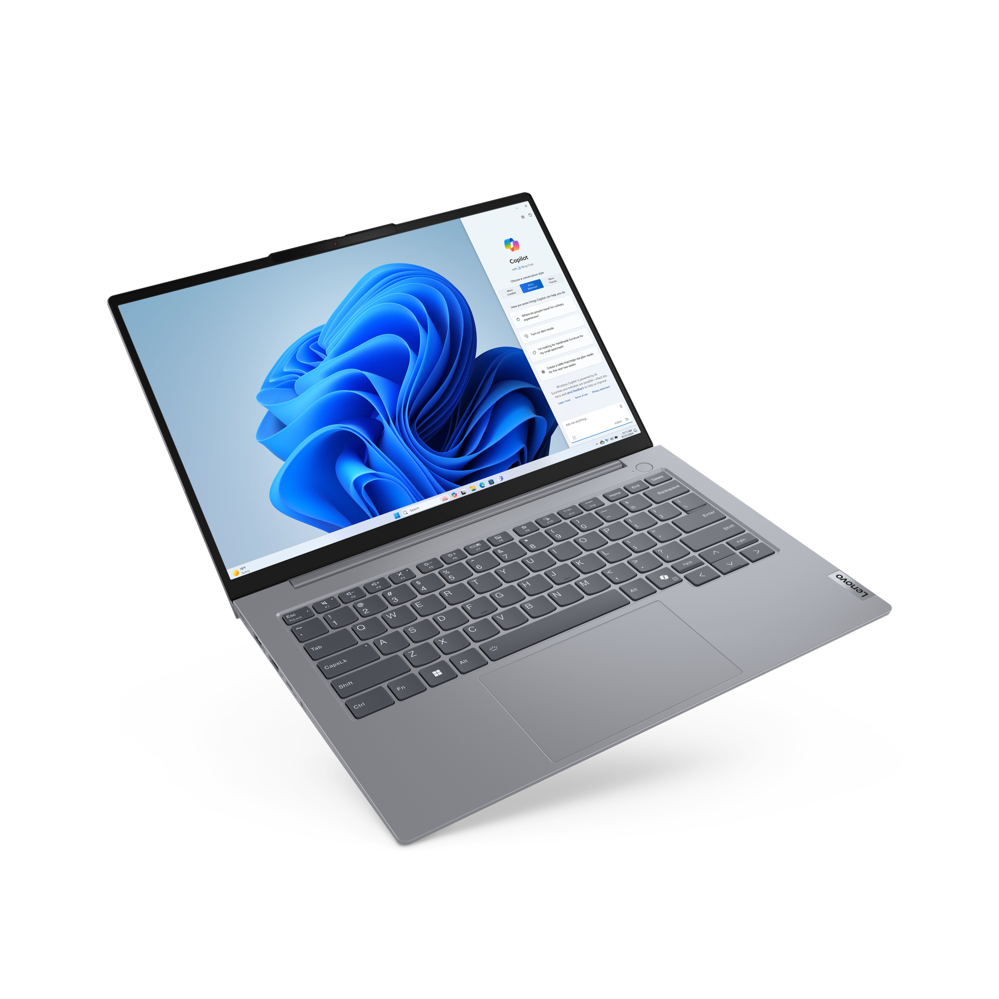 Lenovo ThinkBook 14 G7 ARP 21MV - 180�-Scharnierdesign - AMD Ryzen 7 7735HS / 3.2 GHz - Win 11 Pro - Radeon 680M - 32 GB RAM - 1 TB SSD NVMe - 35.6 cm (14)