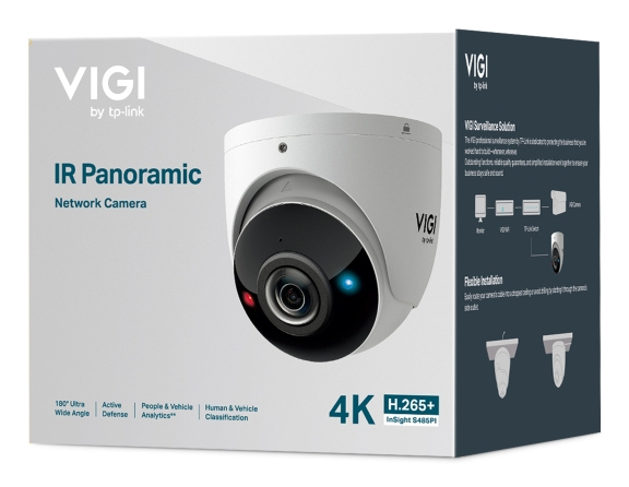 TP-Link InSight S485PI Torreta C�mara de seguridad IP Exterior 3840 x 2160 Pixeles Pared