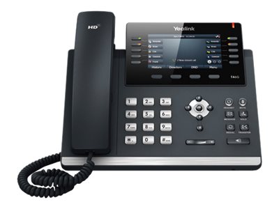 Yealink SIP-T46U telfono IP Gris LCD Wifi
