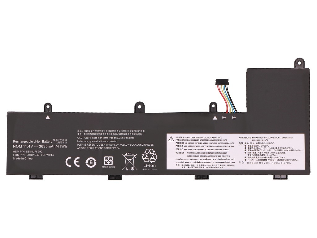 2-power Lenovo ThinkPad Toga 11e 3rd Gen 20G8 Main Battery Pack - Akku - 41 mAh