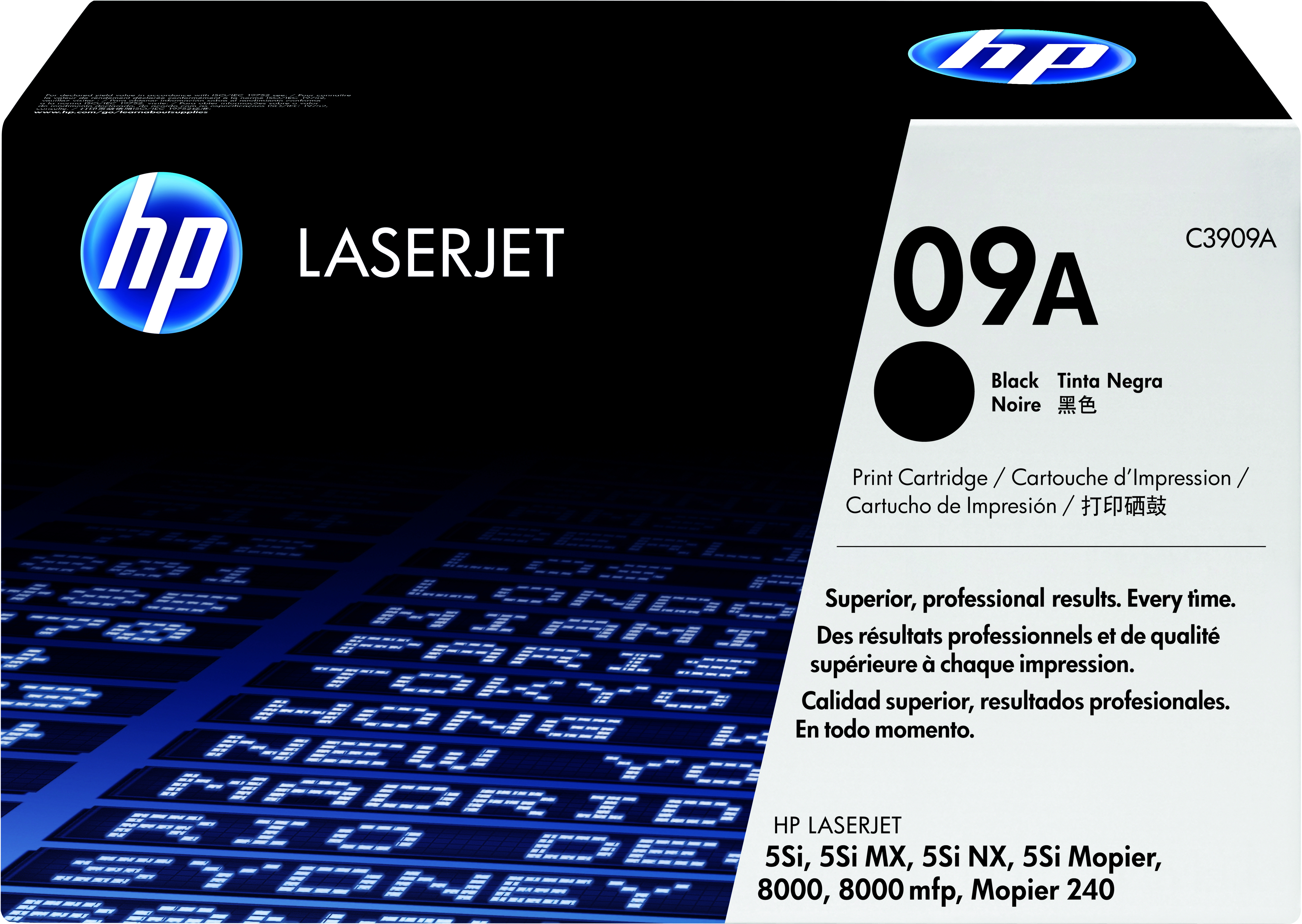 HP 09A - Schwarz - Original - LaserJet - Tonerpatrone (C3909A)