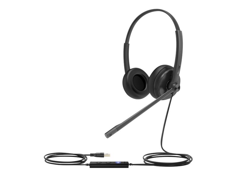 Yealink UH34 Dual - Headset - On-Ear - kabelgebunden