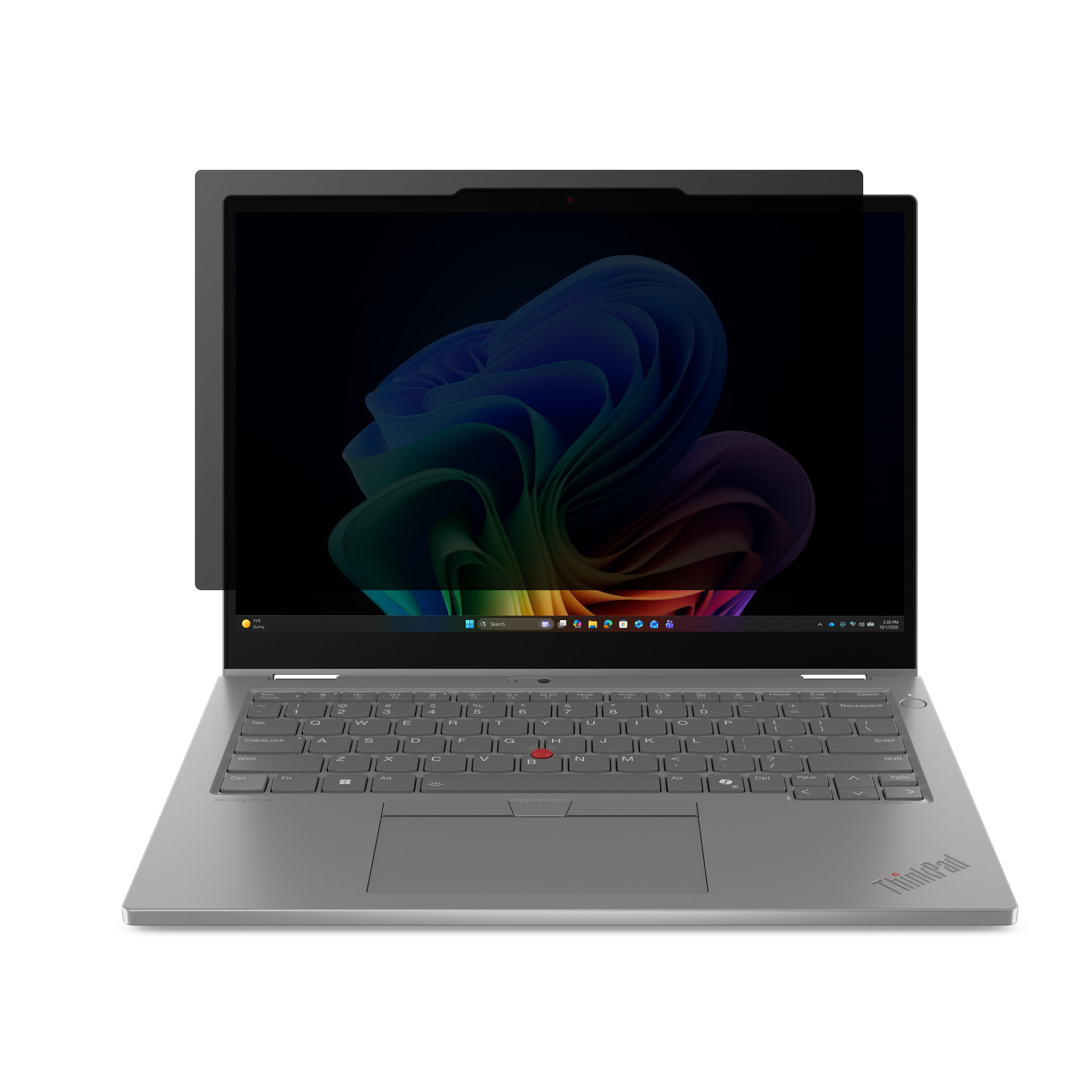 Lenovo 4XJ1W54320 schermo anti-riflesso 33,8 cm (13.3) Computer portatile Filtro per la privacy senza bordi per display