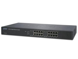 Planet GSW-1601 - Switch - unmanaged - 16 x 10/100/1000