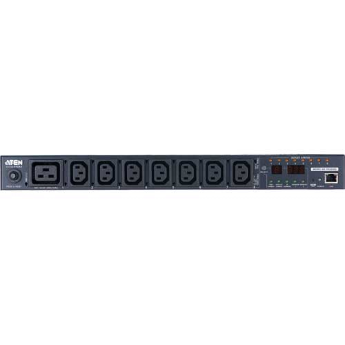 ATEN PE8208G unit� di distribuzione dellenergia (PDU) 8 presa(e) AC 1U Nero
