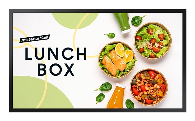 Samsung OM32DX 81,3 cm (32) LCD Wifi 2000 cd / m� Full HD Negro Tizen 24/7