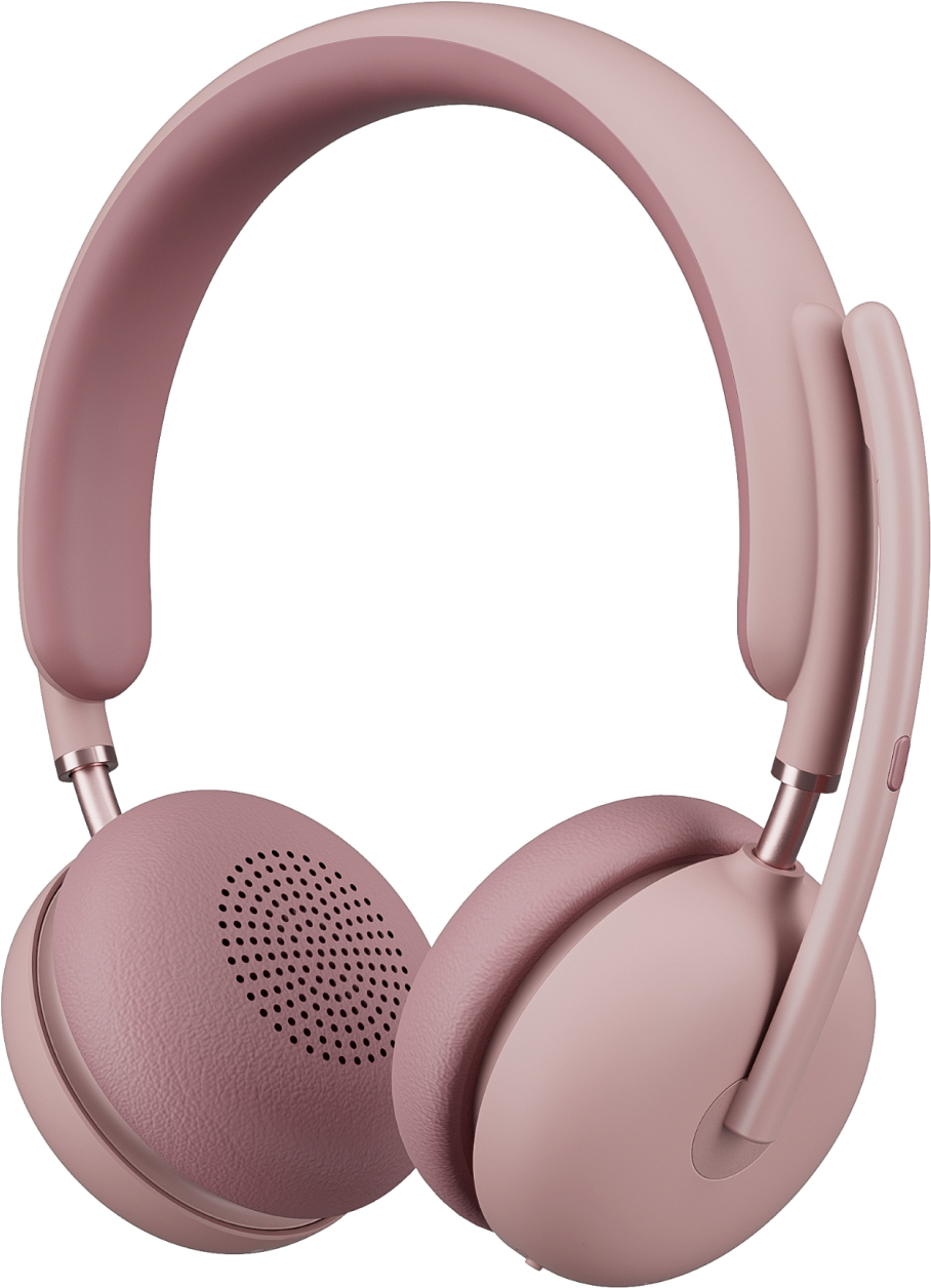 Logitech Zone Wireless 2 Headset Wired & Wireless Head-band Office/Call center USB Type-C Bluetooth Pink