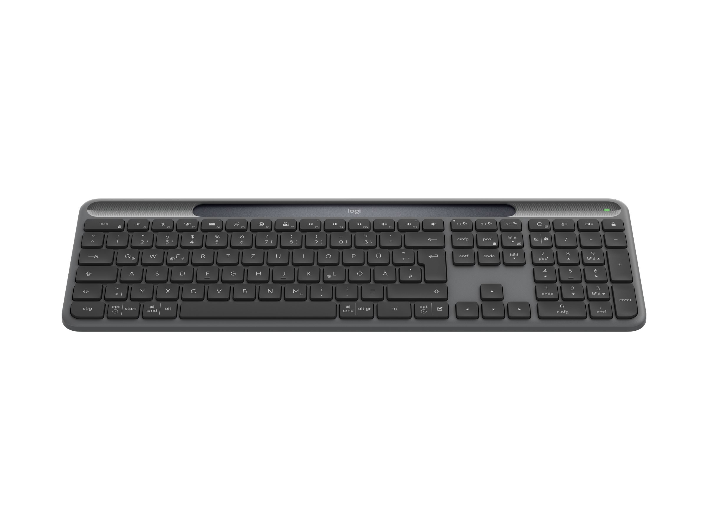 Logitech 920-013773 teclado RF Wireless + Bluetooth QWERTZ Alemn Grafito