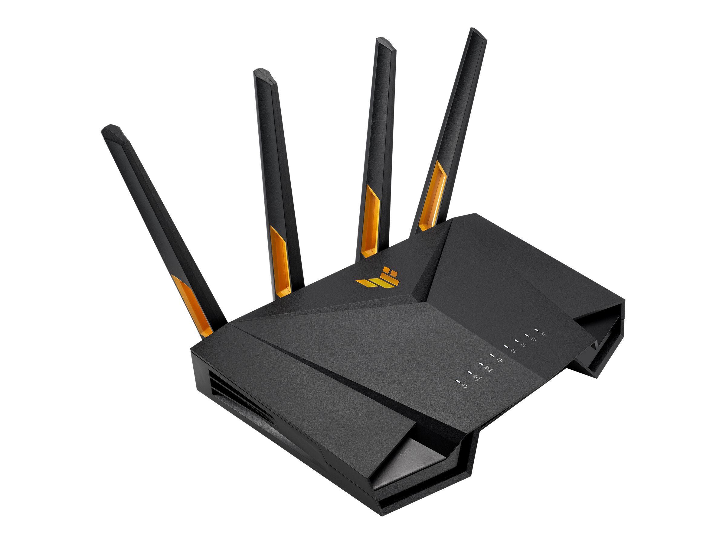 ASUS TUF Gaming AX3000 V2 router inal�mbrico Gigabit Ethernet Doble banda (2,4 GHz / 5 GHz) Negro, Naranja