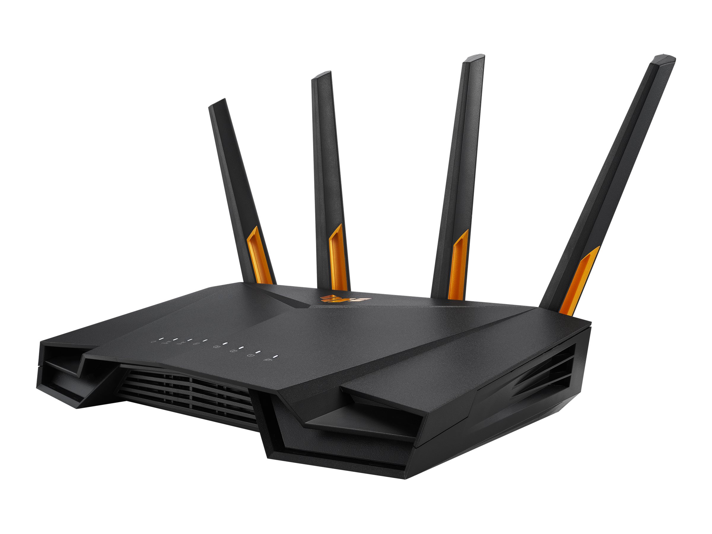 ASUS TUF Gaming AX3000 V2 router inal�mbrico Gigabit Ethernet Doble banda (2,4 GHz / 5 GHz) Negro, Naranja