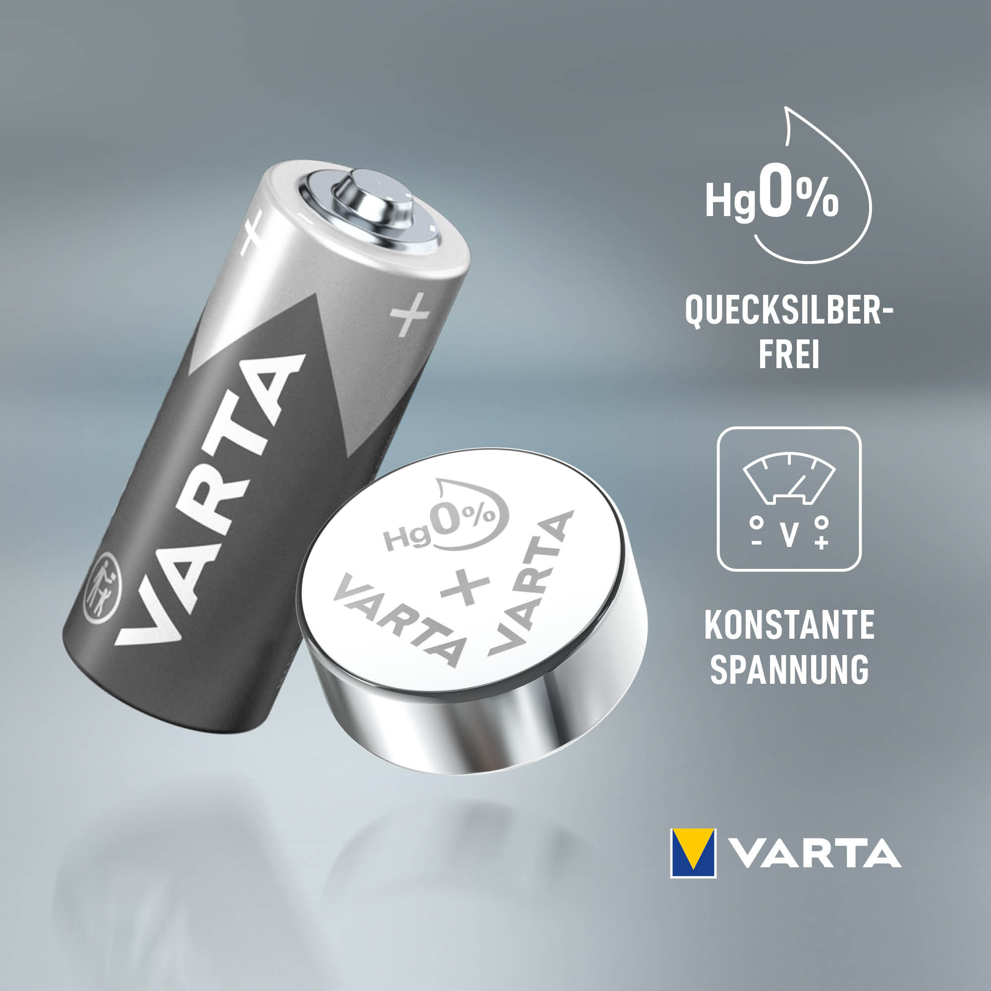 Varta Batterie - Alkalisch - 880 mAh