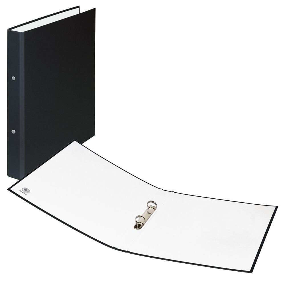 Donau Elektronik Ringbuch 2-Ringe schwarz 3.5 cm DIN A4