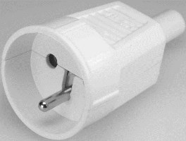 Bachmann 912.273 conector el�ctrico Tipo E Blanco