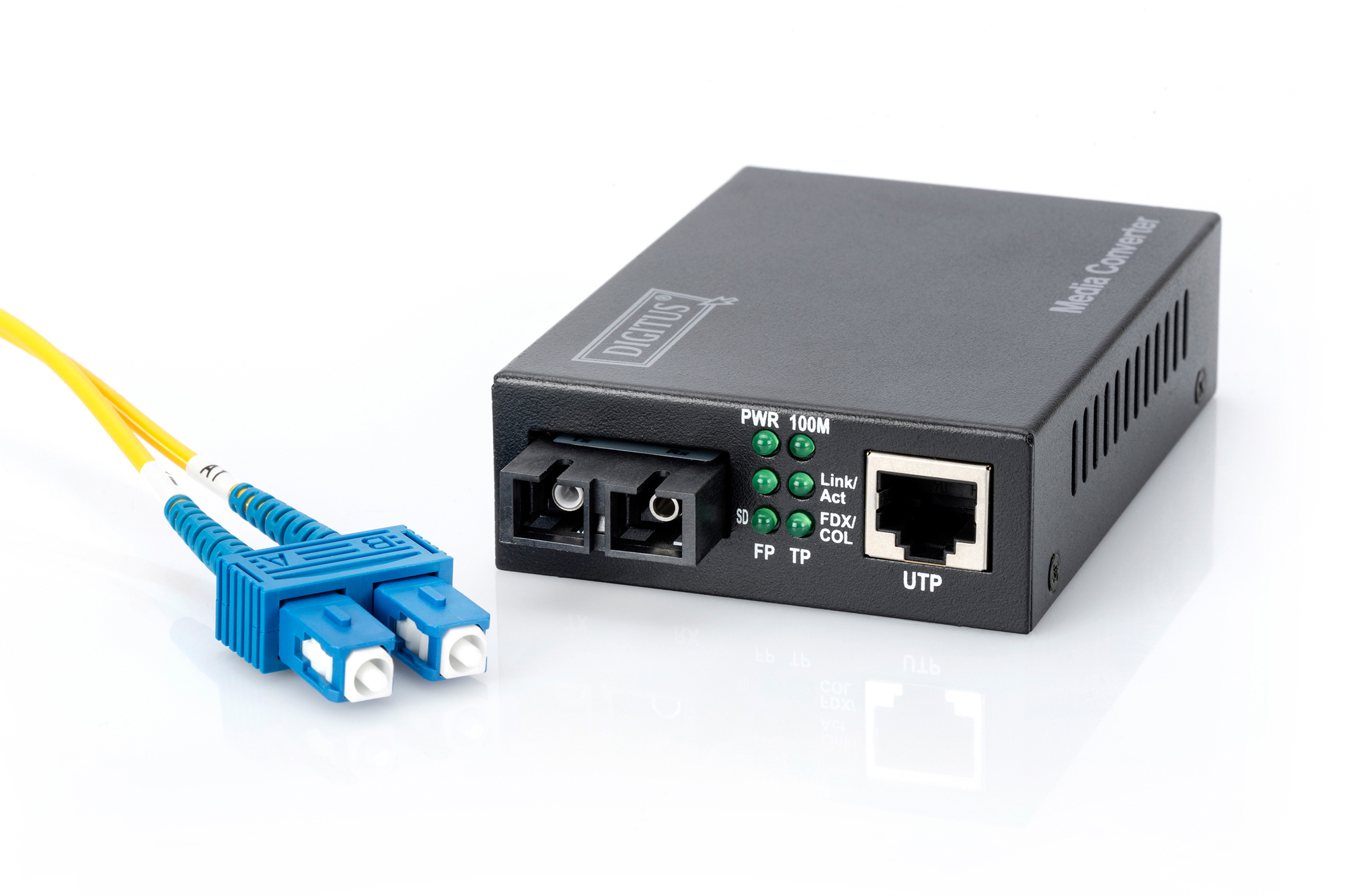 Digitus Convertidor de medios Fast Ethernet RJ45 / SC