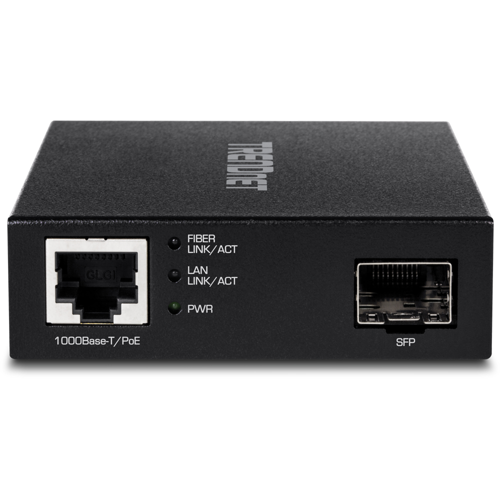 TRENDnet TFC-PGSFP Trendnet TFC-PGSFP network media converter 2000 Mbit/s  Black