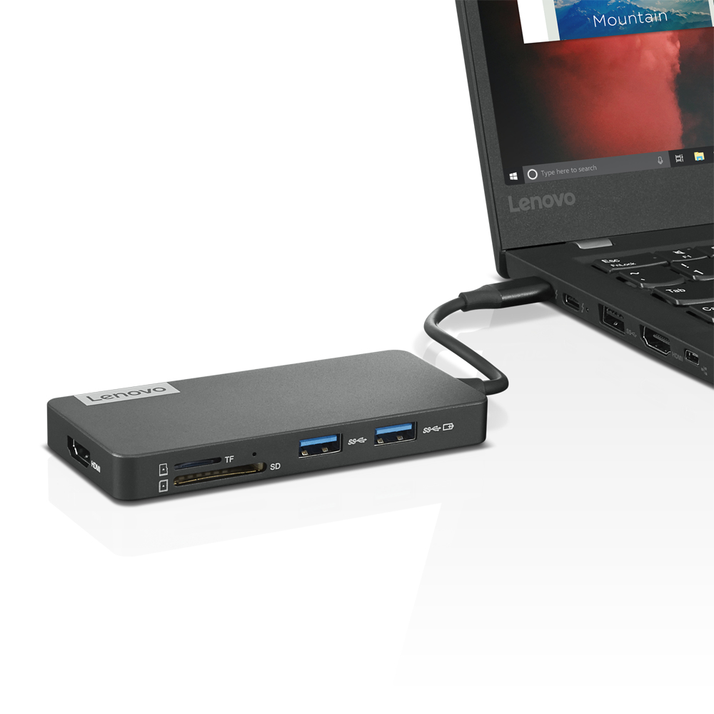 Lenovo USB-C 7-in-1 Hub - Dockingstation - USB-C