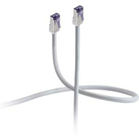 Flexline FLX FL31-28016 - Patchkabel Cat. 6A S/FTP, PIMF, wei, 0,5m