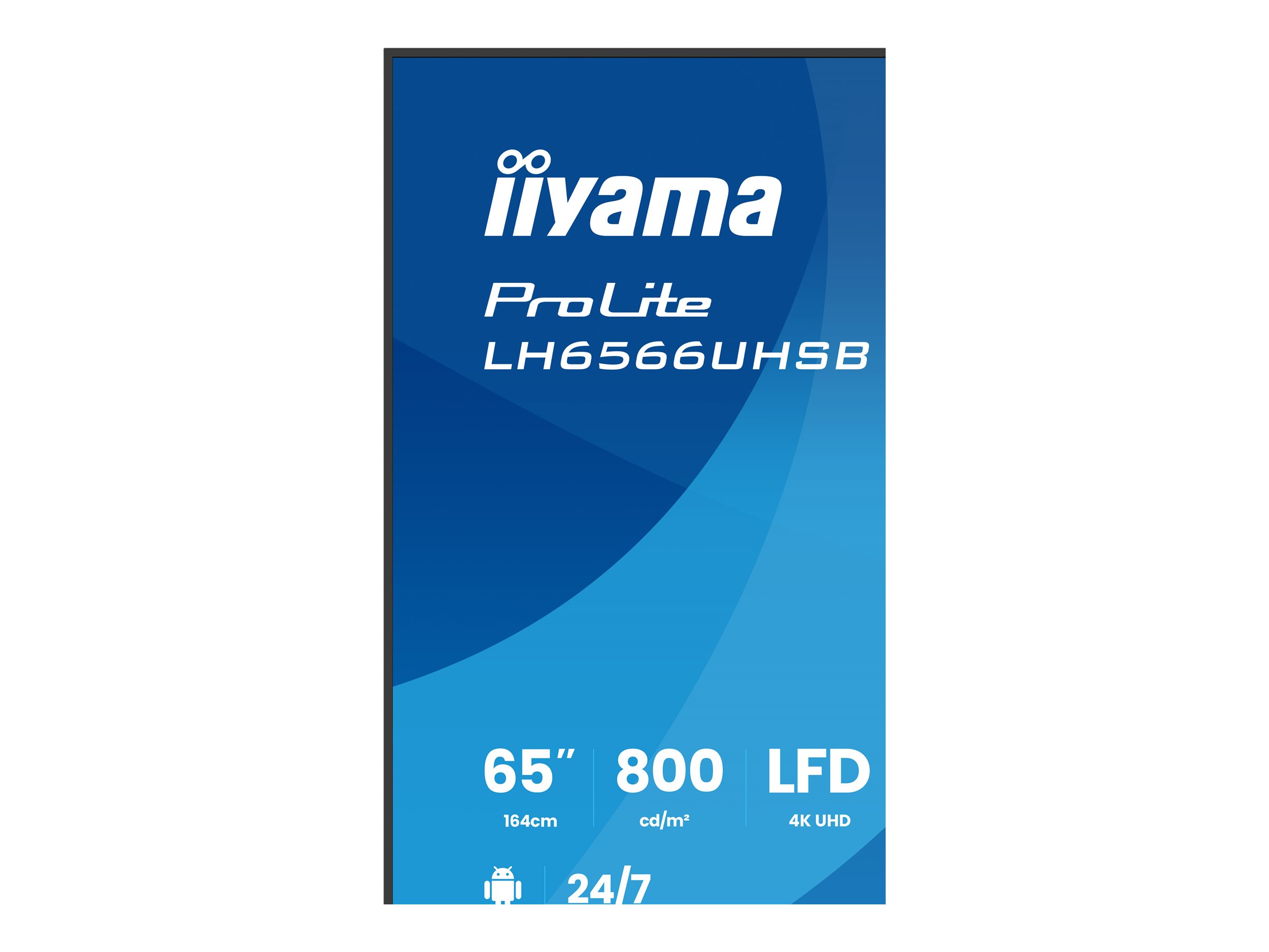 Iiyama ProLite LH6566UHSB-B1AG - 164 cm (64.5)