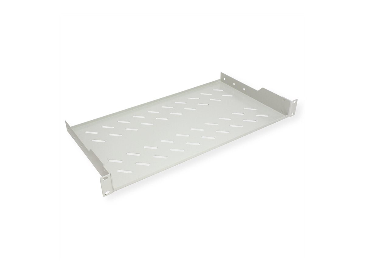 ROLINE Rack - Regal - 250 mm tief, Tragf�higkeit 15 kg - RAL 7035, Hellgrau - 1U - 48.3 cm (19)