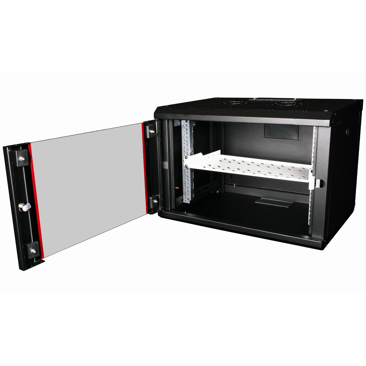 ROLINE Rack - Regal - 250 mm tief, Tragf�higkeit 15 kg - RAL 7035, Hellgrau - 1U - 48.3 cm (19)
