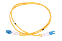 Extralink Patchkabel LC/UPC-LC/UPC Einzelmodus - Duplex - G657A1 - 3mm - 1m - 1 m - FTTH - G.657.A1 - LC - LC