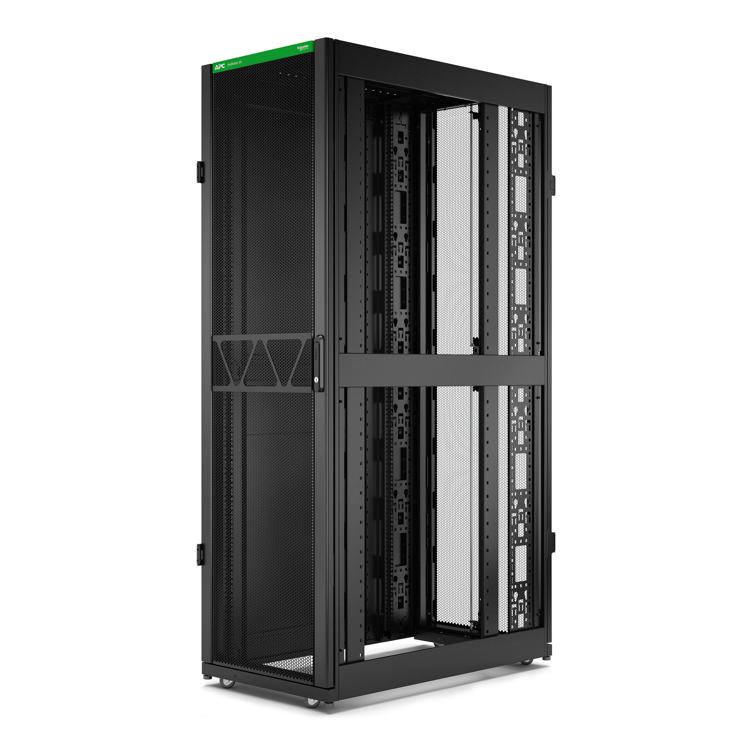 APC Netshelter SX Gen2 AR3100B2 - 42U, 1991h x 600l x 1070p mm, avec panneaux lat�raux, noir