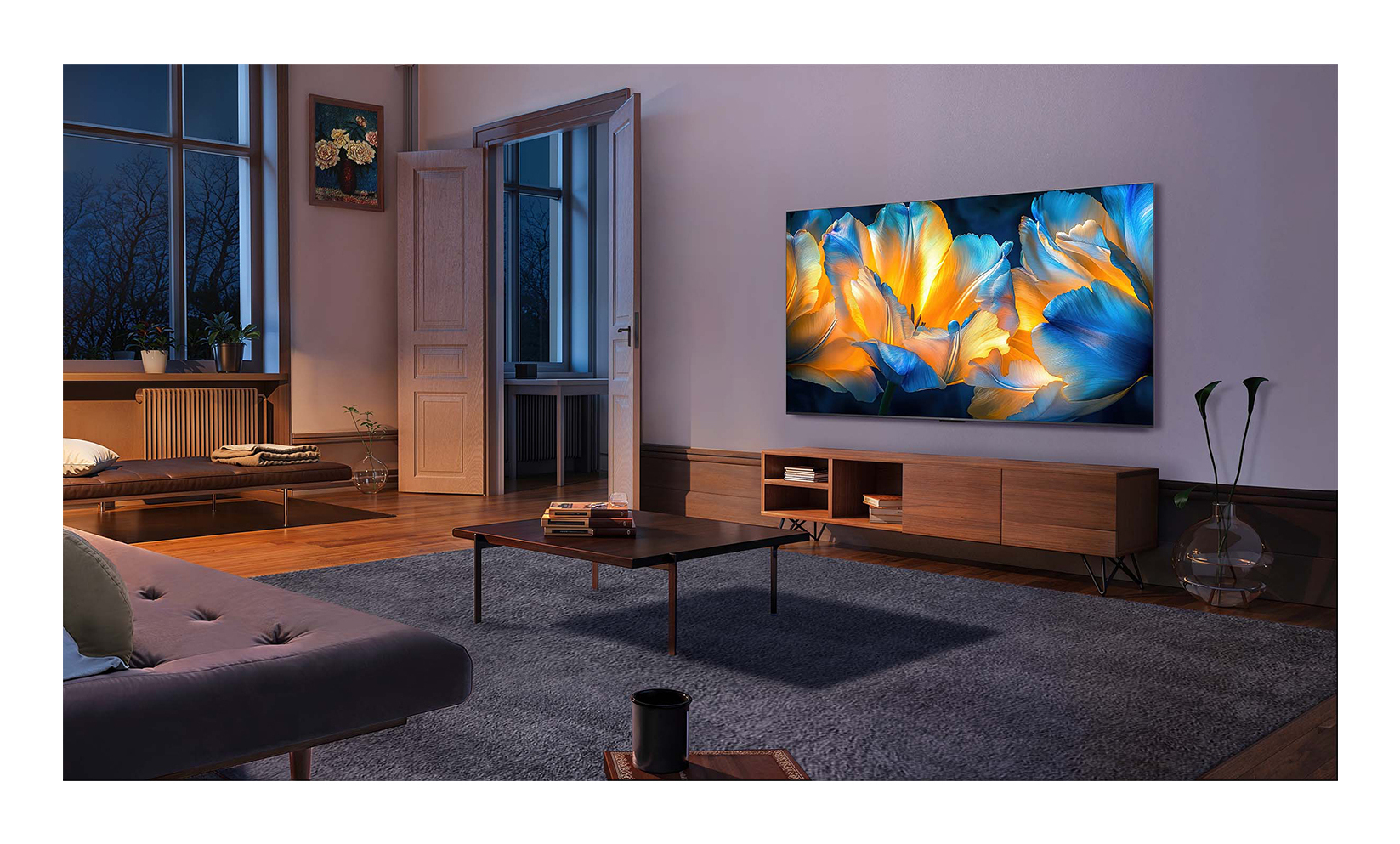 TCL C69KS 65C69KS TV 65 4K Ultra HD Smart Wi-Fi Metallic - Flachbildschirm (TFT/LCD) - 165,1 cm