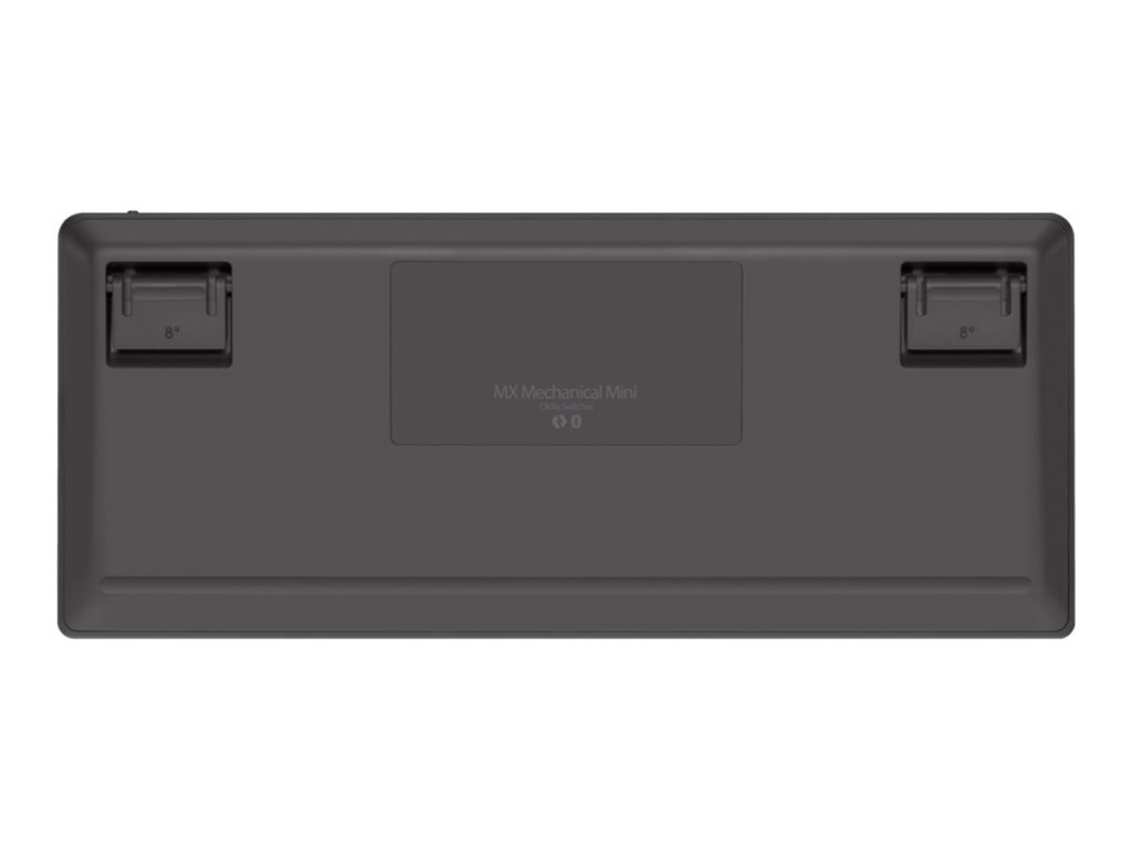 Logitech Master Series MX Mechanical Mini - Tastatur - hinterleuchtet - kabellos - Bluetooth LE - QWERTY - Nordisch (Dnisch/Finnisch/Norwegisch/Schwedisch)