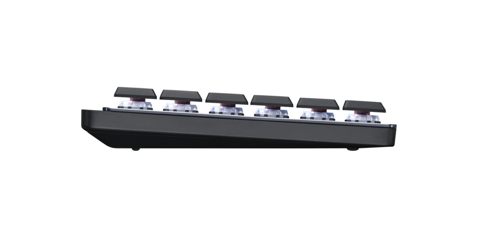 Logitech Master Series MX Mechanical Mini - Tastatur - hinterleuchtet - kabellos - Bluetooth LE - QWERTY - Nordisch (Dnisch/Finnisch/Norwegisch/Schwedisch)
