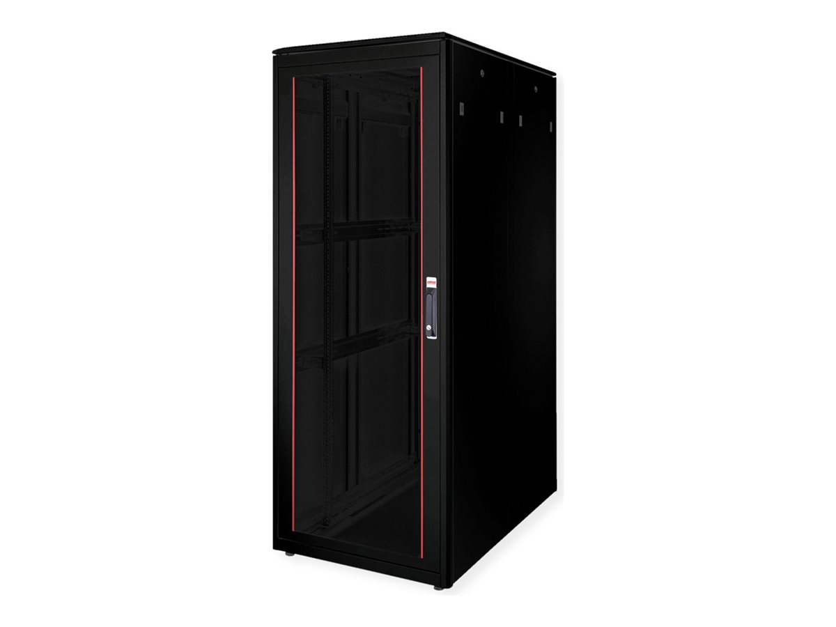 ROLINE Pro - Schrank Netzwerkschrank - mit Glast�r, 800 x 1200 mm (B x T)