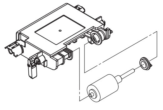 KYOCERA 303M894022 rouleau de transfert Rouleau dalimentation dimprimante