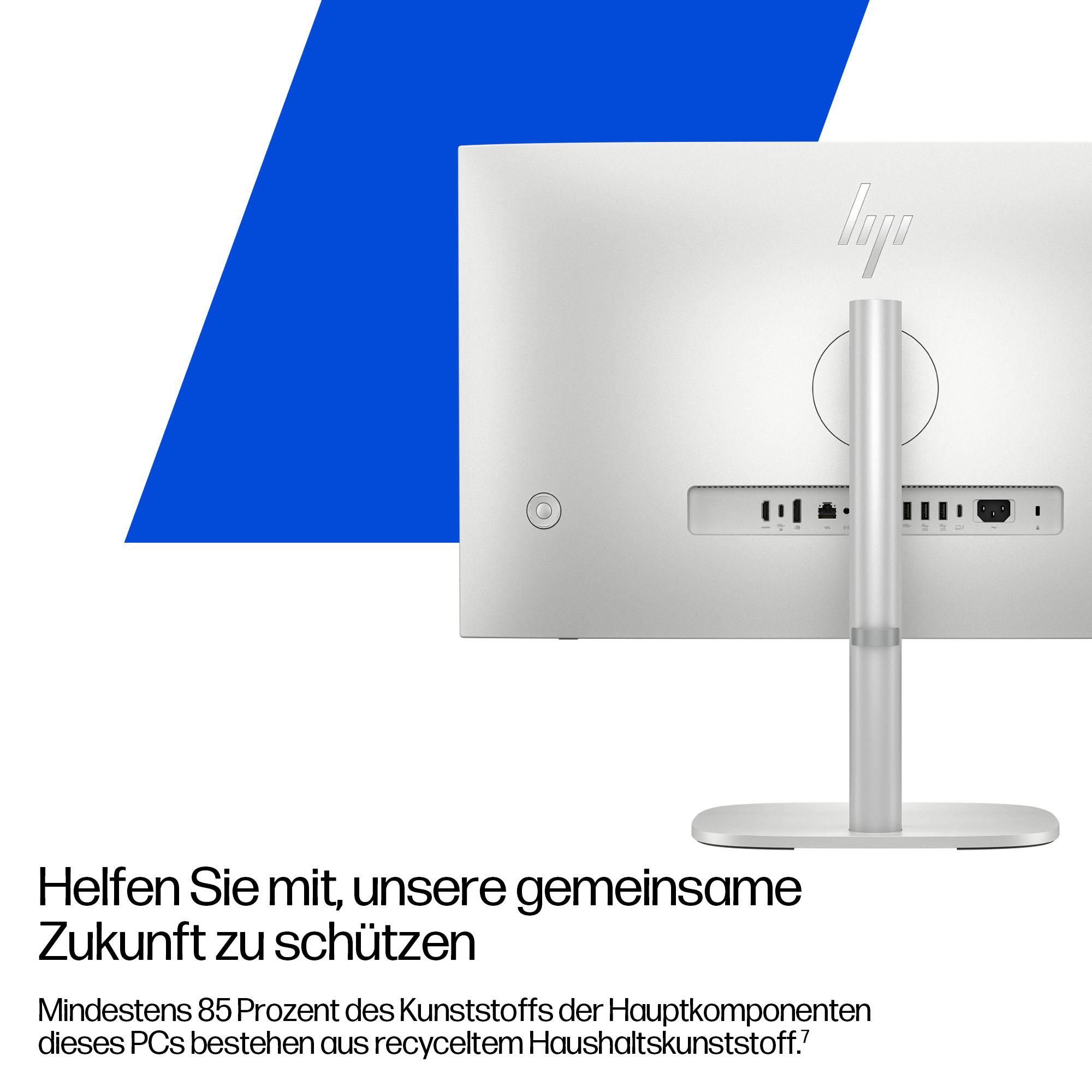 HP EliteStudio 8 G1i - All-in-One (Komplettl�sung) - Core Ultra 5 235 / 3.4 GHz - vPro Enterprise - RAM 16 GB - SSD 512 GB - NVMe - Intel Graphics - Wi-Fi 6, Wi-Fi 7, Bluetooth, 1GbE - WLAN: 802.11a/b/g/n/ac/ax/be, Bluetooth 5.4 - Win 11 Pro - Monitor: LE