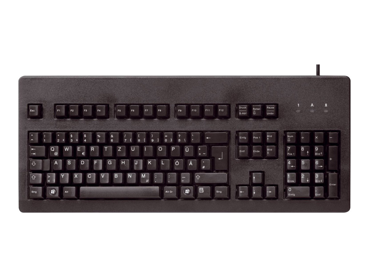 CHERRY G80-3000 teclado USB + PS/2 Negro